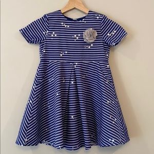 Joules girls cotton poplin dress